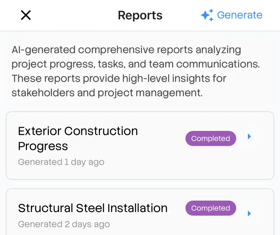 AI Reports & Smart Tagging